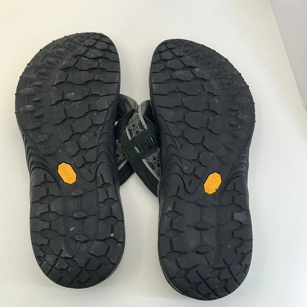 Merrell Rosarita Black & Gray Flip Flop Sandals - Men’s Size 13